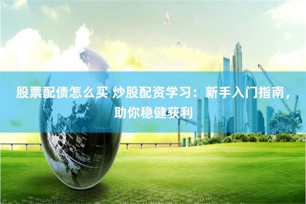 股票配债怎么买 炒股配资学习：新手入门指南，助你稳健获利